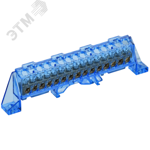 TEKFOR Шина N ноль в комбинированном DIN-изоляторе Стойка 6х9-15-С IEK