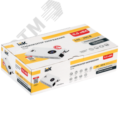 Стабилизатор напр. 1-ф. настен. 0,5кВА SLIM