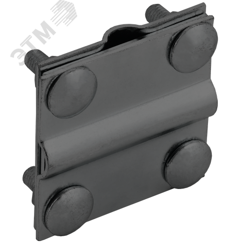 Зажим крестообразный с разделителем полоса/пруток-полоса/пруток 40/12 мм оцинкованная сталь TD