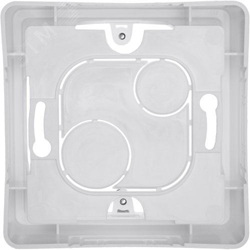 Коробка для накладного монтажа 1-местная белый INSPIRIA