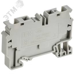 ARMAFIX Клемма пружинная CX6 6мм2 проходная серая IEK