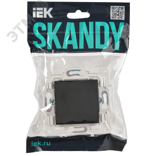 SKANDY Заглушка с суппортом SK-C01T титан IEK