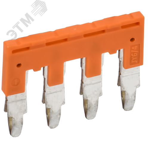 ARMAFIX Перемычка JY6-4 втычная 4PIN для колодки клеммной CY6 IEK