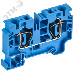 ARMAFIX Клемма пружинная CX10 BU 10мм2 проходная синяя IEK