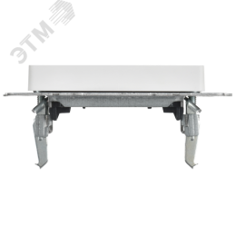 BRITE Заглушка с суппортом МЗ10-БрАБ арктический белый IEK