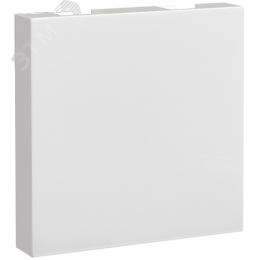 Заглушка (2 модуля) белая (2шт/компл)