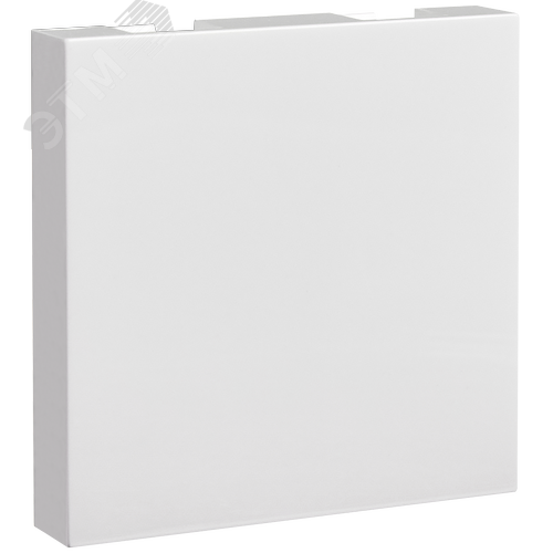 Заглушка (2 модуля) белая (2шт/компл)