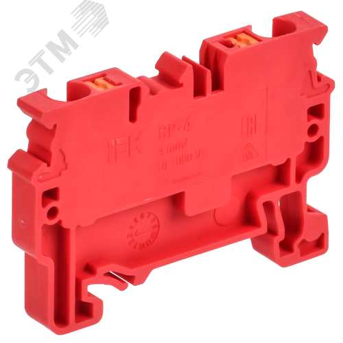 ARMAFIX Клемма пружинная Push In CP 4мм2 красная IEK