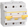 Выключатель автоматический трехполюсный 40А D ВА47-100 10кА