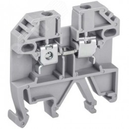 Клемма винтовая КВИ-2,5мм2 серая