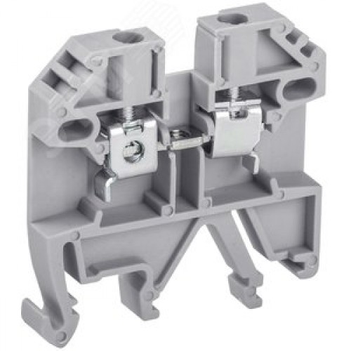 Клемма винтовая КВИ-2,5мм2 серая