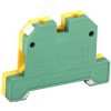 Клемма ЗНИ-6 мм.кв. ЗЕМЛЯ желто-зеленая