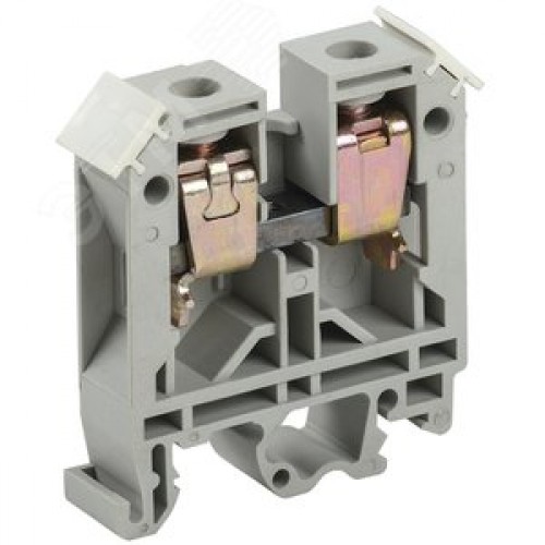 Клемма ЗНИ-16 мм.кв. серый