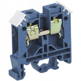 Клемма ЗНИ-10 мм.кв. синий