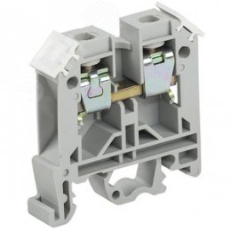 Клемма ЗНИ-10 мм.кв. серый