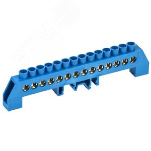 Шина нулевая в комбинированный DIN -изолятор типа Стойка ШНИ-8х12-14-КС-С