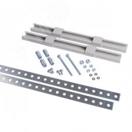 Комплект крепления металлокорпуса к столбу