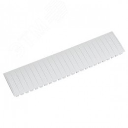 Заглушка 12 модулей серая Universal