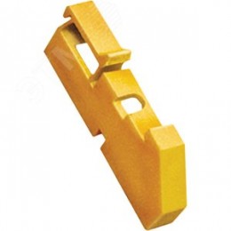 Изолятор DIN желтый