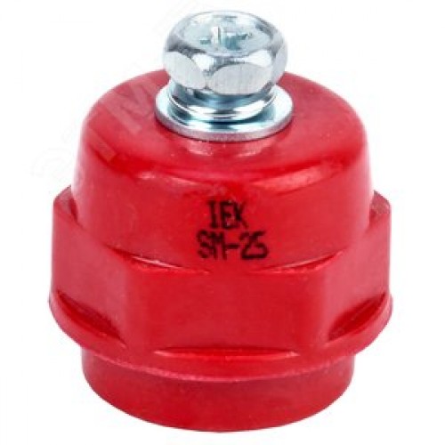 Изолятор SM25 (М6) силовой с болтом