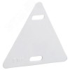Бирка кабельная У-136 треугольник 55х55х55 мм