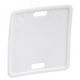 Бирка кабельная У-134 квадрат 55х55 мм