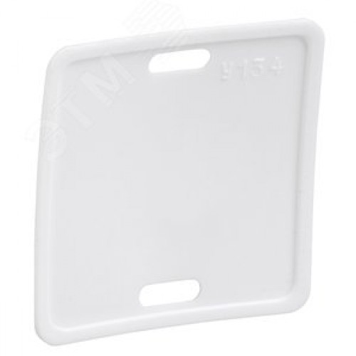 Бирка кабельная У-134 квадрат 55х55 мм