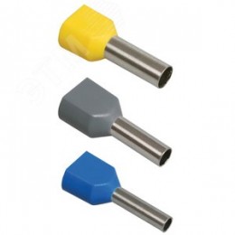 Наконечник штыревой НШвИ 2х0.75-10 белый НГИ2 (100шт)