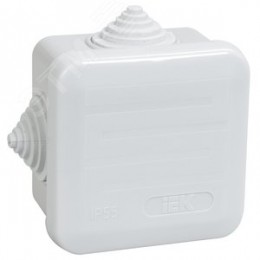 Коробка распределительная  КМ41236 70х70х40мм IP44 для наружного монтажа