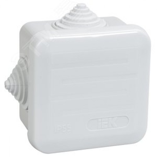 Коробка распределительная  КМ41236 70х70х40мм IP44 для наружного монтажа