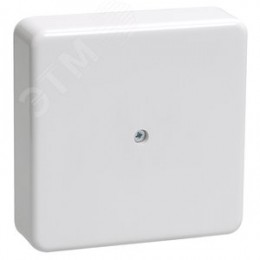 Коробка клеммная 75х75х20 белая IP40 КМ41212-01