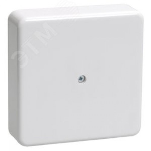 Коробка клеммная 75х75х20 белая IP40 КМ41212-01