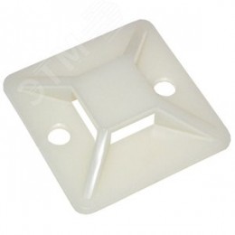 Площадка 20х20 самоклеющаяся под хомуты (100шт)