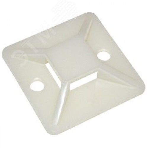 Площадка 25х25 самоклеющаяся под хомуты (100шт)