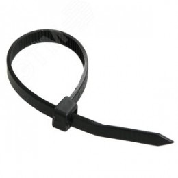 Хомут 400х8.8мм нейлон черный (100шт)