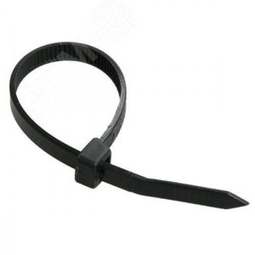 Хомут 400х8.8мм нейлон черный (100шт)