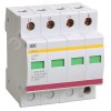 Ограничитель перенапряжения четырехполюсный ОПС1-C 4п 20кА 400В
