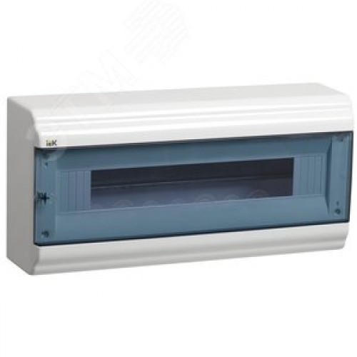 Щит распределительный навесной ЩРн-П-18 пластиковый прозрачная дверь IP41 PRIME