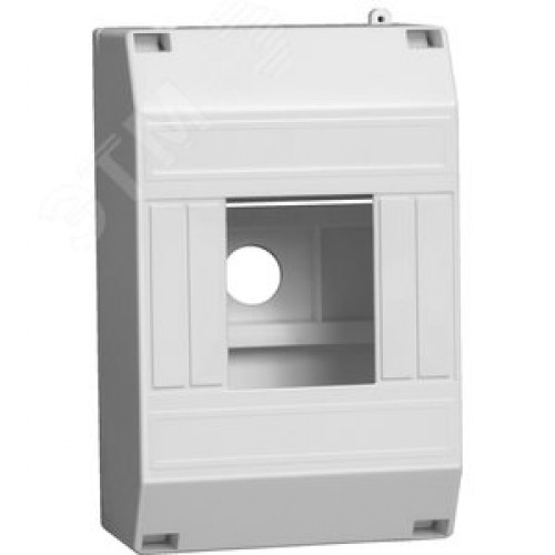 Щит распределительный навесной ЩРн-П-4 IP30 пластиковый белый без двери КМПн 1/4