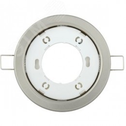 Светильник 4114 встраиваемый декоративный под лампу GX53 хром матовый