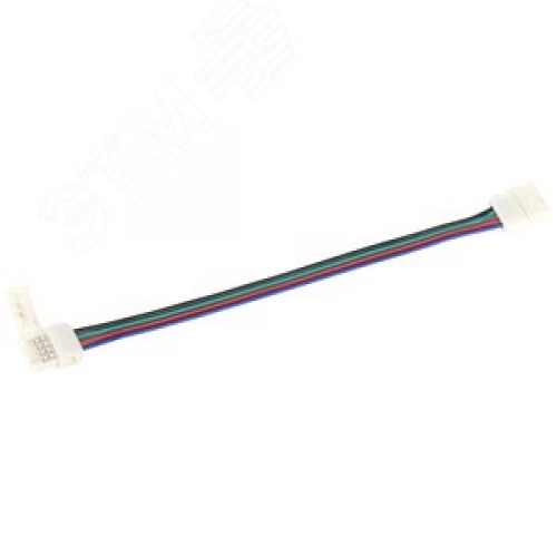 Коннектор 3шт RGB 10мм (разъем-15см-разъем) IEK