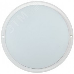 Светильник светодиодный ДПО 4004 18 Вт IP54 4000K круг белый пластик