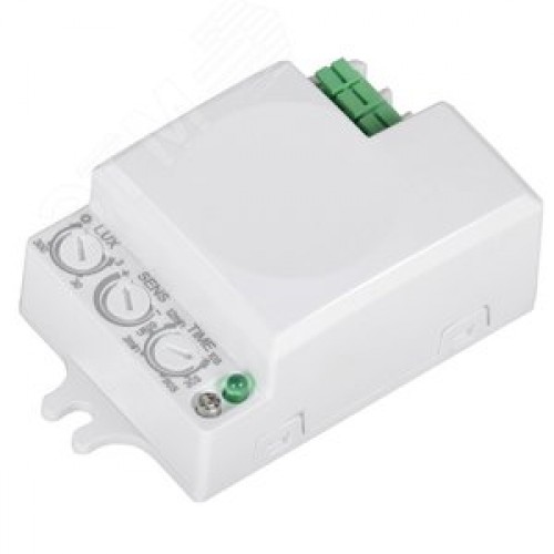 Датчик движения ДД-МВ 401 белый, 500 Вт, 360 градусов, 8М,IP20