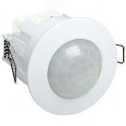 Датчик движения ДД 201 белый, 1200 Вт, 360 градусов, 6М,IP20