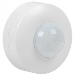 Датчик движения ДД 027 белый 1200 Вт 360 градусов 12м IP20