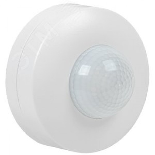 Датчик движения ДД 027 белый 1200 Вт 360 градусов 12м IP20