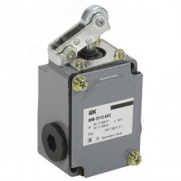 Выключатель концевой ВПК-2112-БУ2, рычаг с роликом, IP65