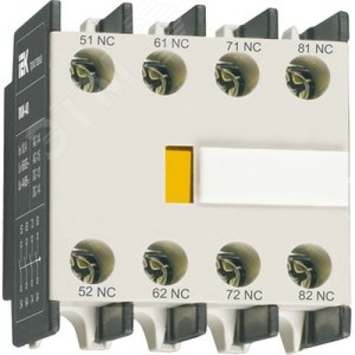 Приставка ПКИ-40 дополнительные контакты 4NO