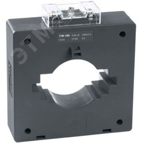 Трансформатор тока ТТИ-100 2000/5А 15ВА без шины класс точности 0.5