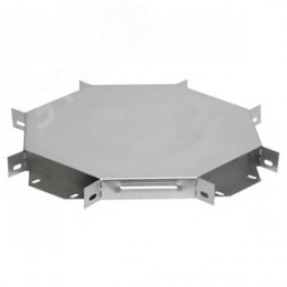 Ответвитель Х-образный 400х80 с крышкой